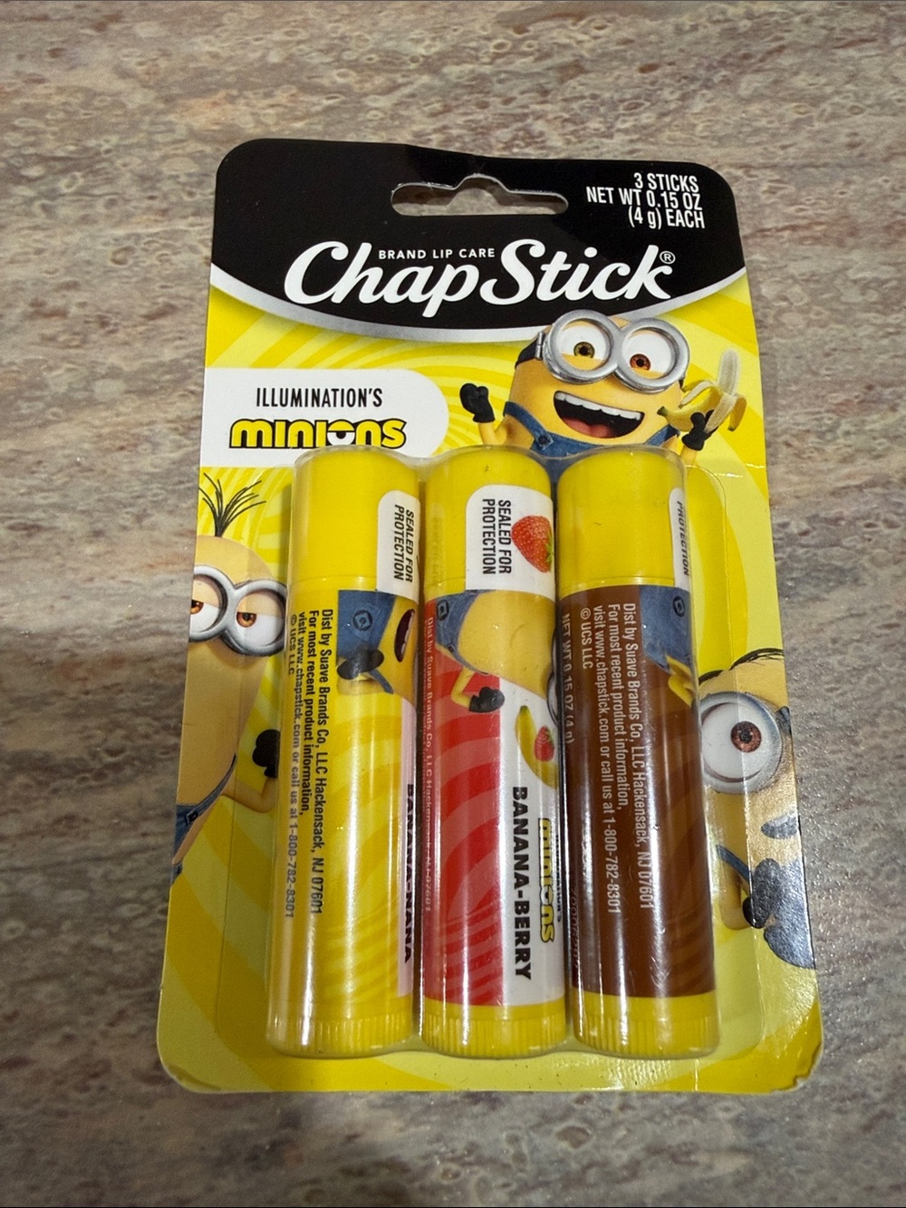 ChapStick Minions 3-Pack Lip Balm